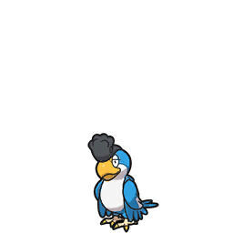 Pokémon Escarlata y Púrpura - Squawkabilly Plumaje Azul nuevo Pokémon de 9ª generación