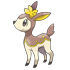 Deerling Forma Invierno en Pokdex Paldea