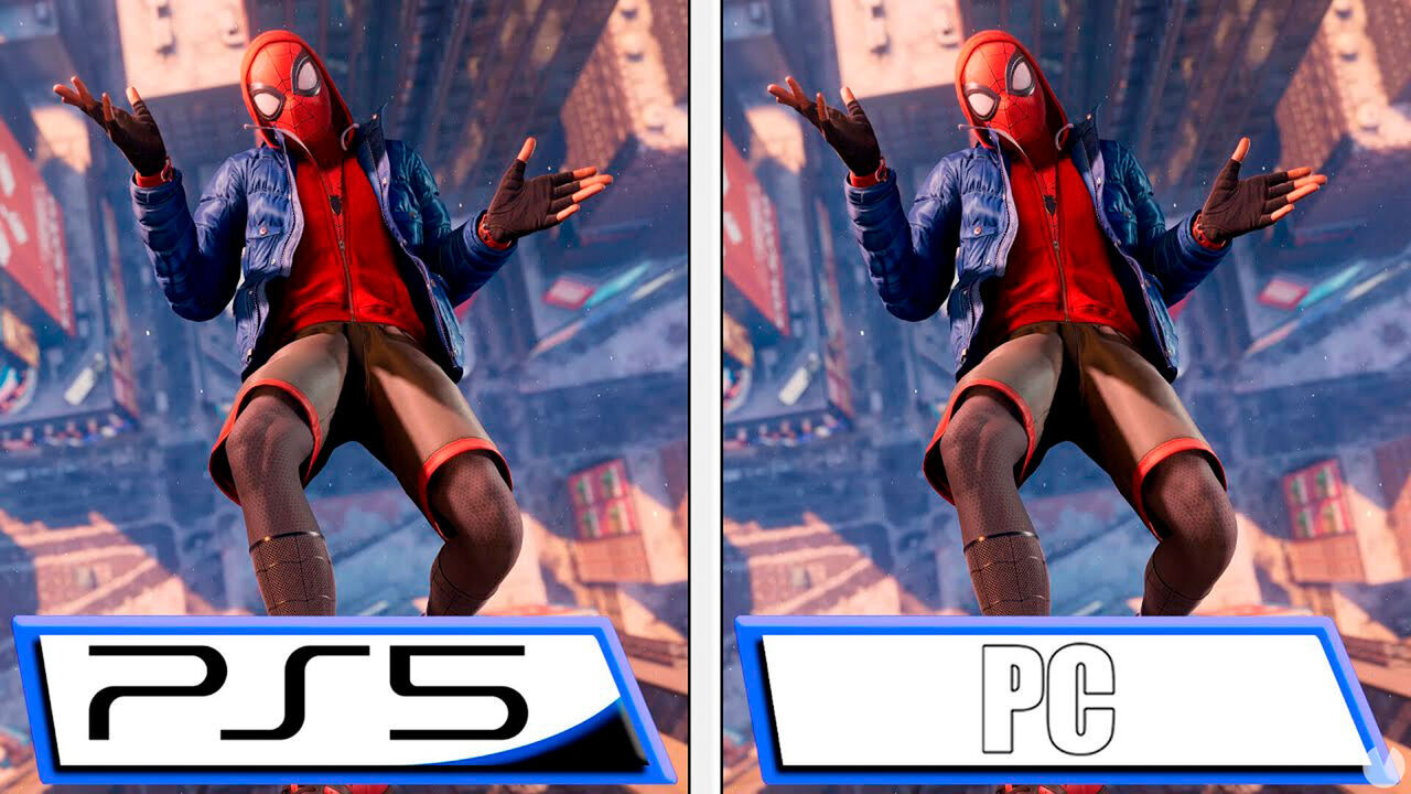 Comparan los gráficos de Spider-Man: Miles Morales en PC y PS5 - Vandal