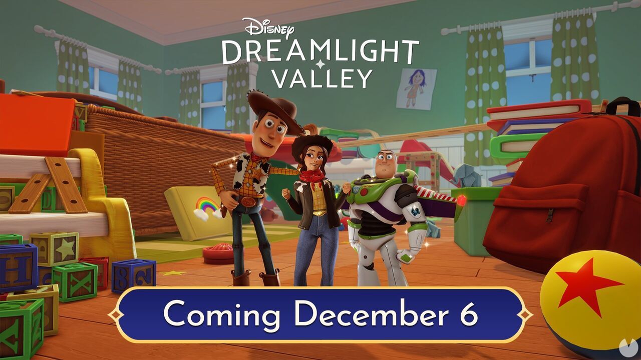 Woody y Buzz Lightyear de Toy Story llegarán a Disney Dreamlight Valley en diciembre. Noticias en tiempo real