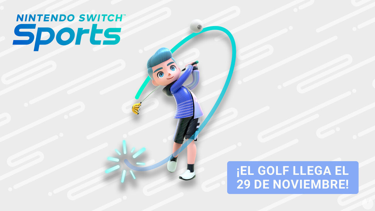 Nintendo Switch Sports recibe el Golf como parte de una actualización gratuita