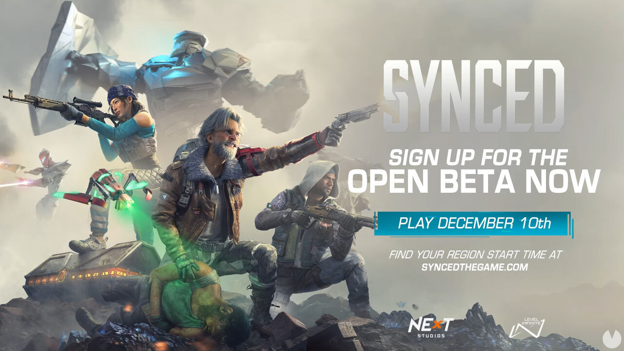 Synced, el nuevo looter-shooter de Level Infinite, tendrá una beta abierta el mes que viene