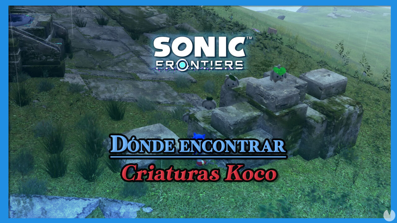 Sonic Frontiers: Dnde encontrar a las criaturas koco perdidas - Sonic Frontiers