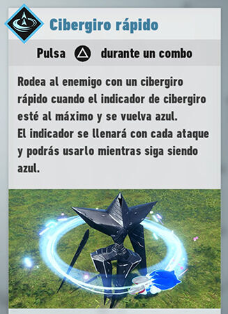 Sonic Frontiers - Mejores habilidades para desbloquear primero: Cibergiro rápido
