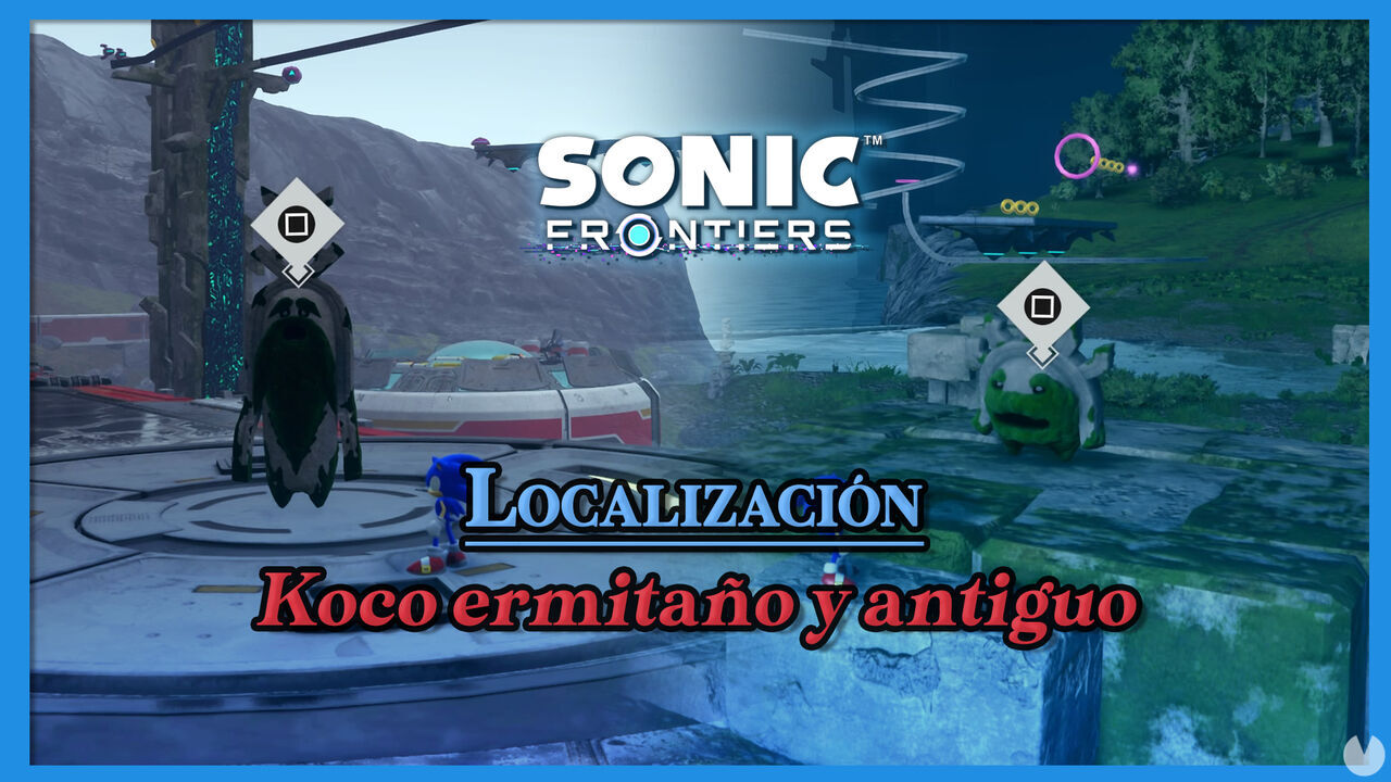 Sonic Frontiers: Dnde encontrar al Koco ermitao y Koco antiguo (Localizacin) - Sonic Frontiers