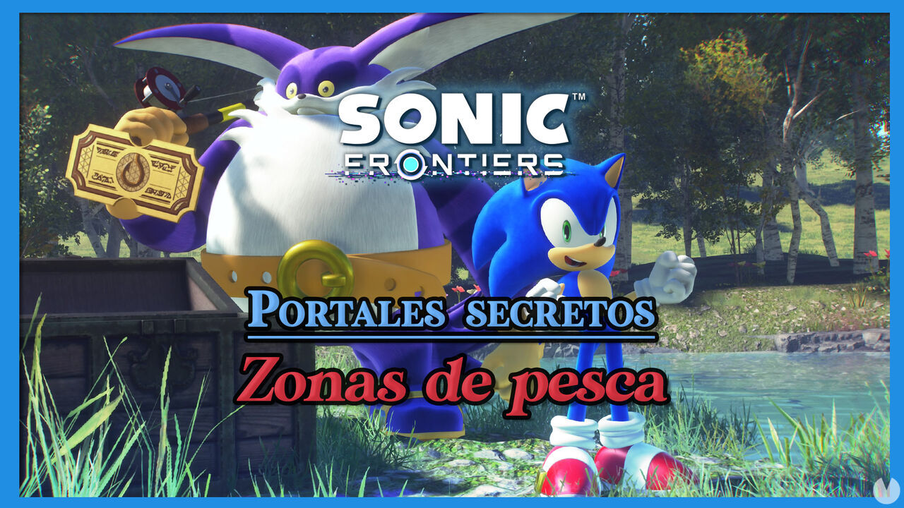 Zonas de pesca en Sonic Frontiers: Localizacin, tesoros y cmo pescar - Sonic Frontiers