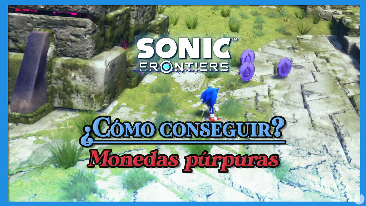 Sonic Frontiers: Cmo conseguir monedas prpuras y para qu sirven - Sonic Frontiers