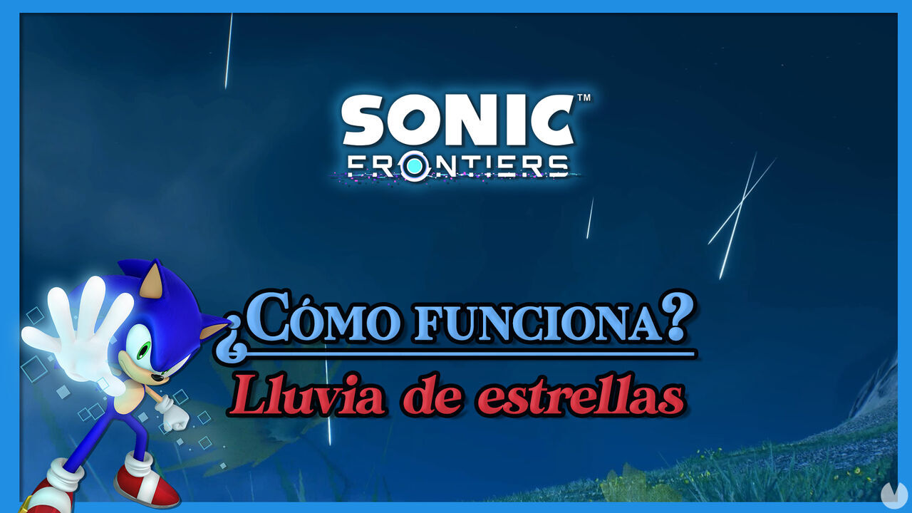 Lluvia de estrellas en Sonic Frontiers: Cmo funciona, cundo sucede y premios - Sonic Frontiers