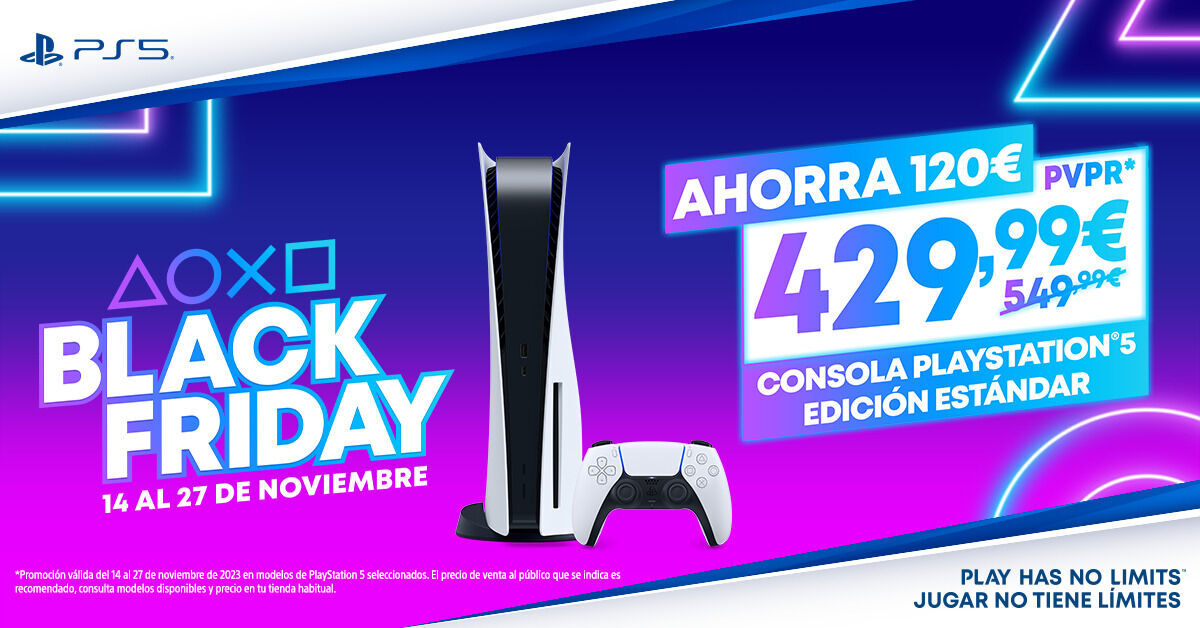 PlayStation Black Friday 2023: Todas las ofertas en PS5, DualSense y juegos. Noticias en tiempo real