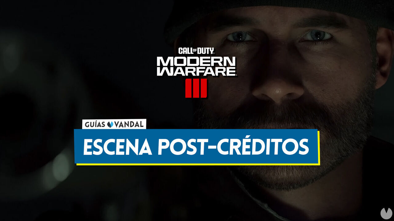 CoD Modern Warfare 3 (2023): Cmo ver la escena post-crditos y explicacin - Call of Duty: Modern Warfare 3 (2023)