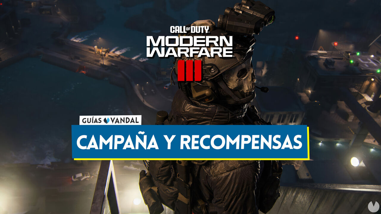 Campaa de CoD Modern Warfare 3: TODAS las misiones y recompensas especiales - Call of Duty: Modern Warfare 3 (2023)