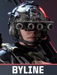 Operador de Call of Duty Modern Warfare 3 (2023): Byline