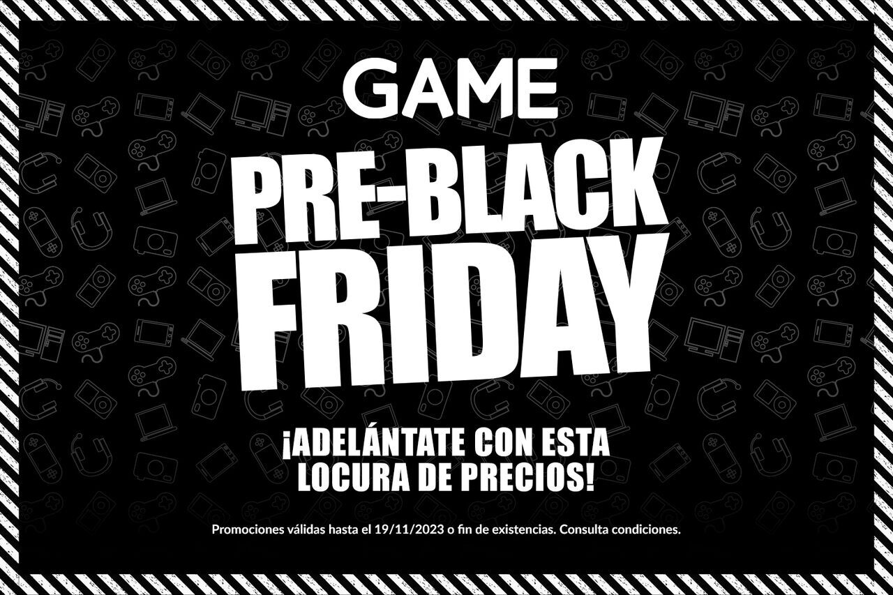 Descubre las ofertas del Pre Black Friday 2023 en GAME en packs de consolas, juegos y mucho más. Noticias en tiempo real