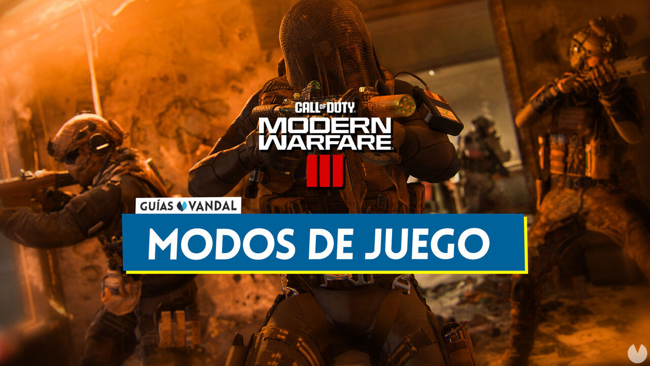 CoD Modern Warfare 3 (2023): TODOS los modos multijugador y detalles - Call of Duty: Modern Warfare 3 (2023)