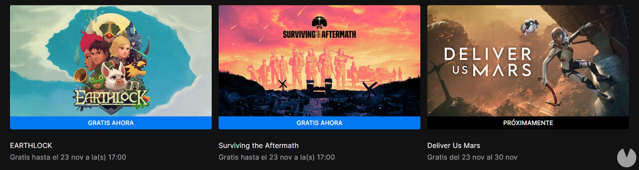 Juegos gratis de esta semana en Epic Games Store.