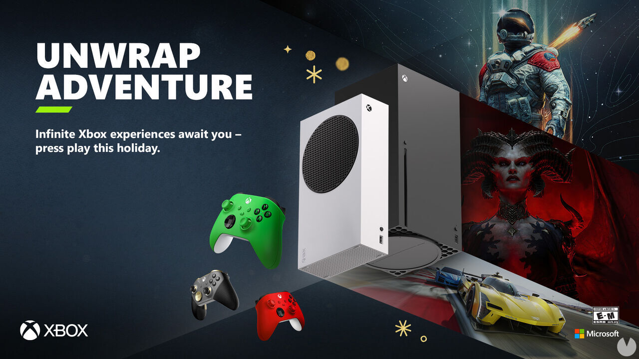 Xbox anuncia grandes ofertas para sus consolas: Series X costará 120 euros menos en el Black Friday. Noticias en tiempo real