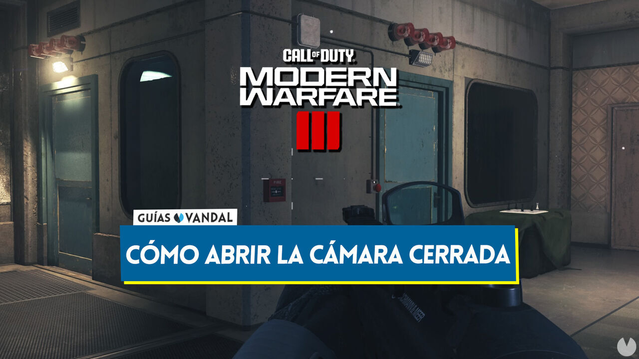CoD MW 3 Zombis: Cmo abrir la cmara cerrada y encontrar los transmisores - Call of Duty: Modern Warfare 3 (2023)