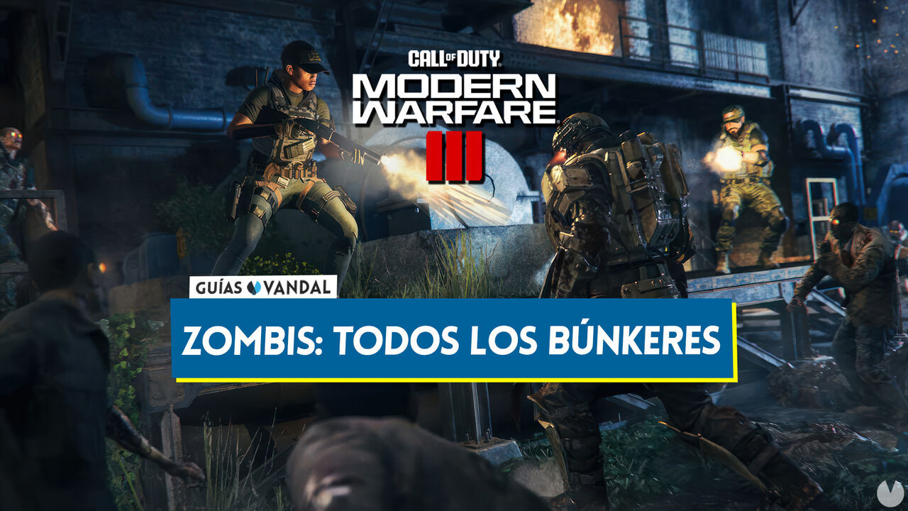 Bnkeres secretos de CoD MW 3 Zombis: Cmo entrar en ellos y localizaciones - Call of Duty: Modern Warfare 3 (2023)