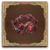 Diablo 4 - Anillo maligno de bárbaro: Anillo de furor rojo