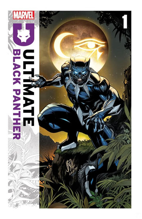 Portada del cómic Ultimate Black Panther #1