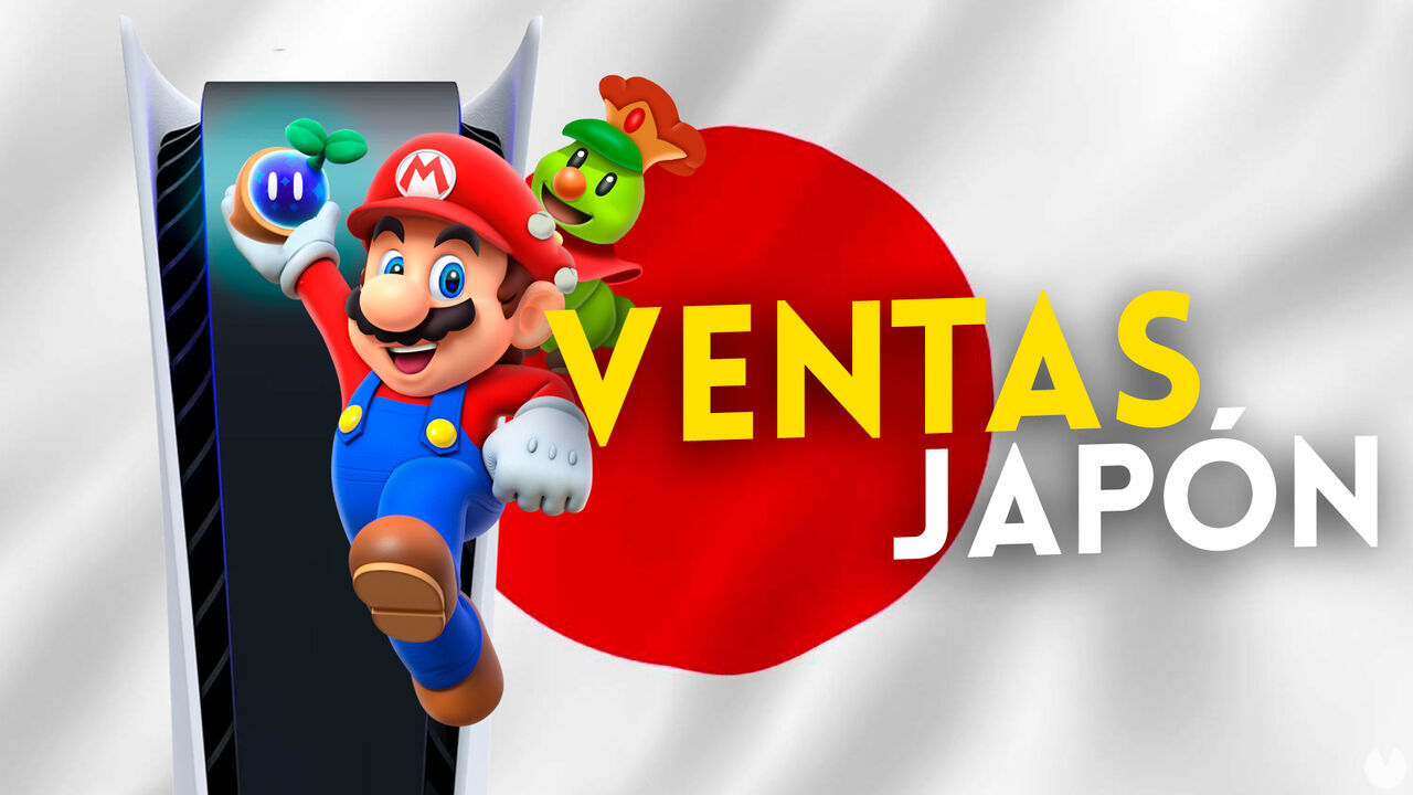Super Mario Bros. Wonder sigue liderando en Japón mientras PS5 vende menos  que Xbox Series y PS4 - Vandal