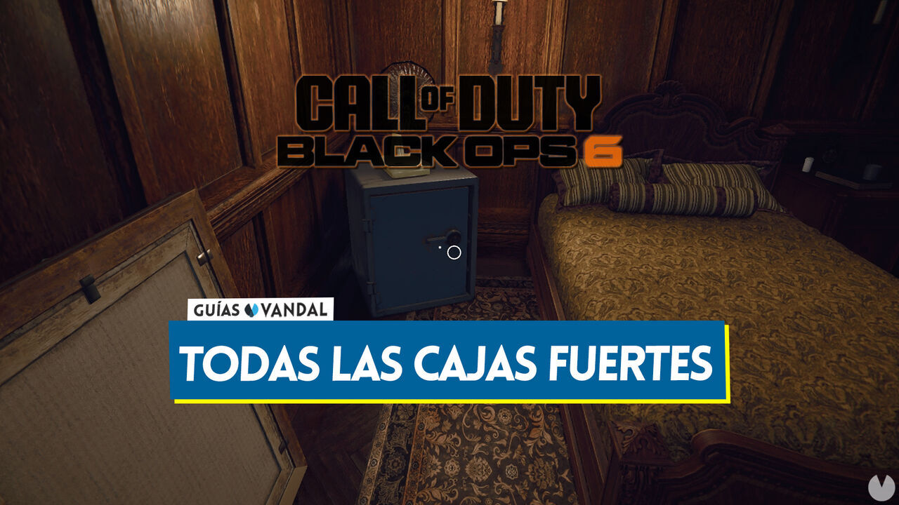 CoD Black Ops 6: TODAS las cajas fuertes de la campaa - Localizacin - Call of Duty: Black Ops 6