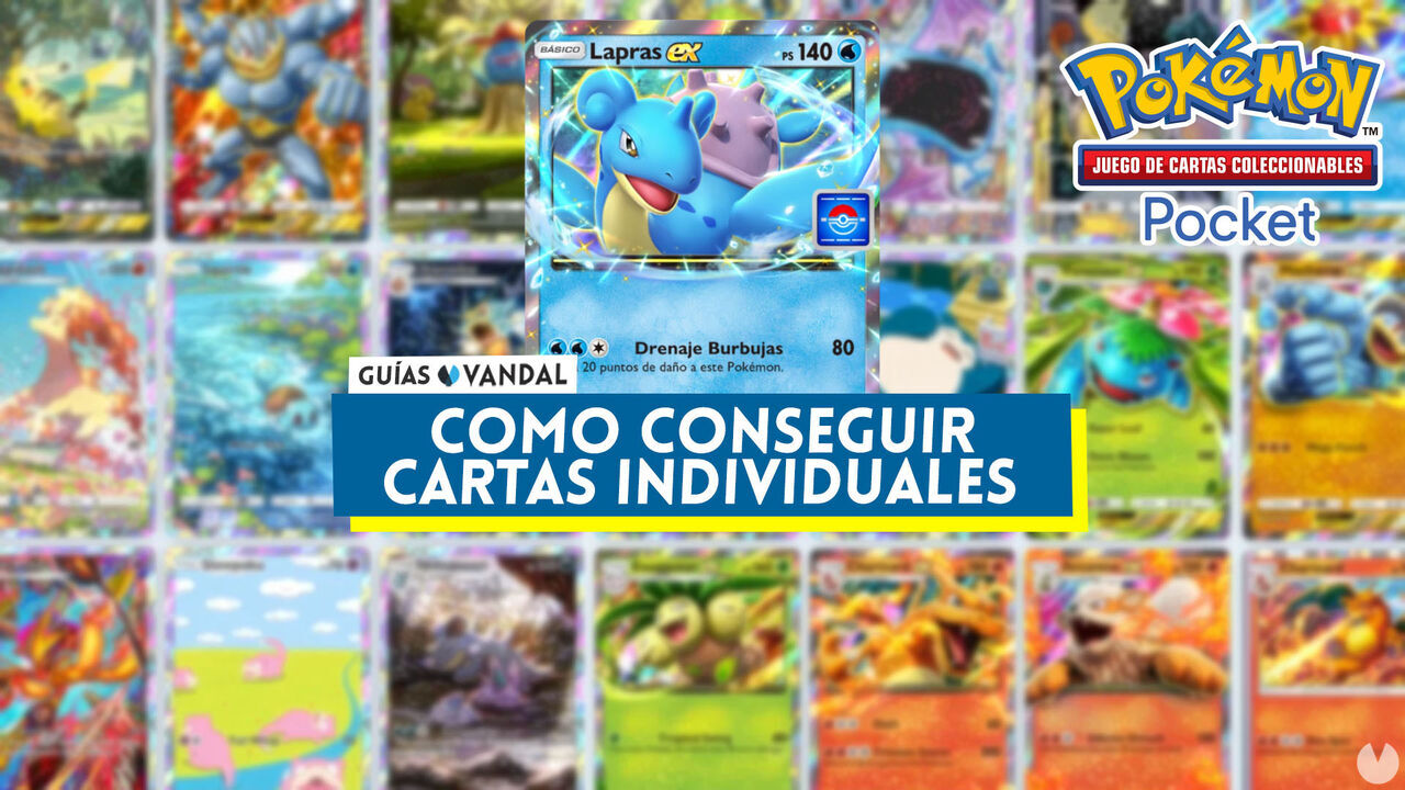 Pokmon JCC Pocket: cmo conseguir cartas individuales - JCC Pokmon Pocket