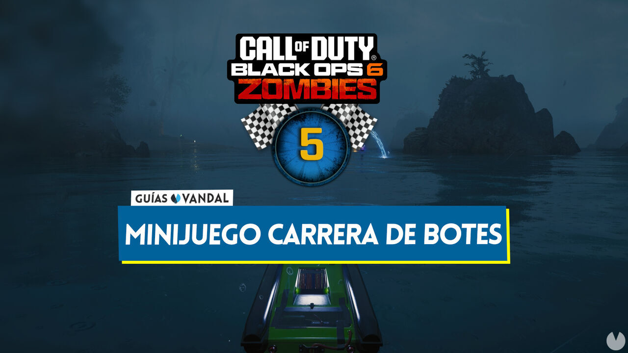 Cmo activar el minijuego de carrera de botes en CoD Black Ops 6 Zombis y recompensas - Call of Duty: Black Ops 6