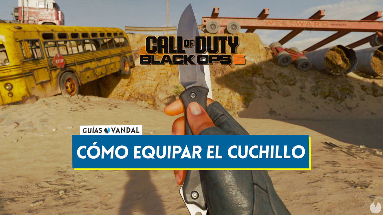 CoD Black Ops 6: Cmo equipar y usar un cuchillo en multijugador y Zombis? - Call of Duty: Black Ops 6