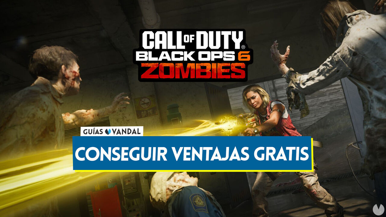 Easter eggs de ventajas gratis en CoD Black Ops 6 Zombis y cmo conseguirlas - Call of Duty: Black Ops 6