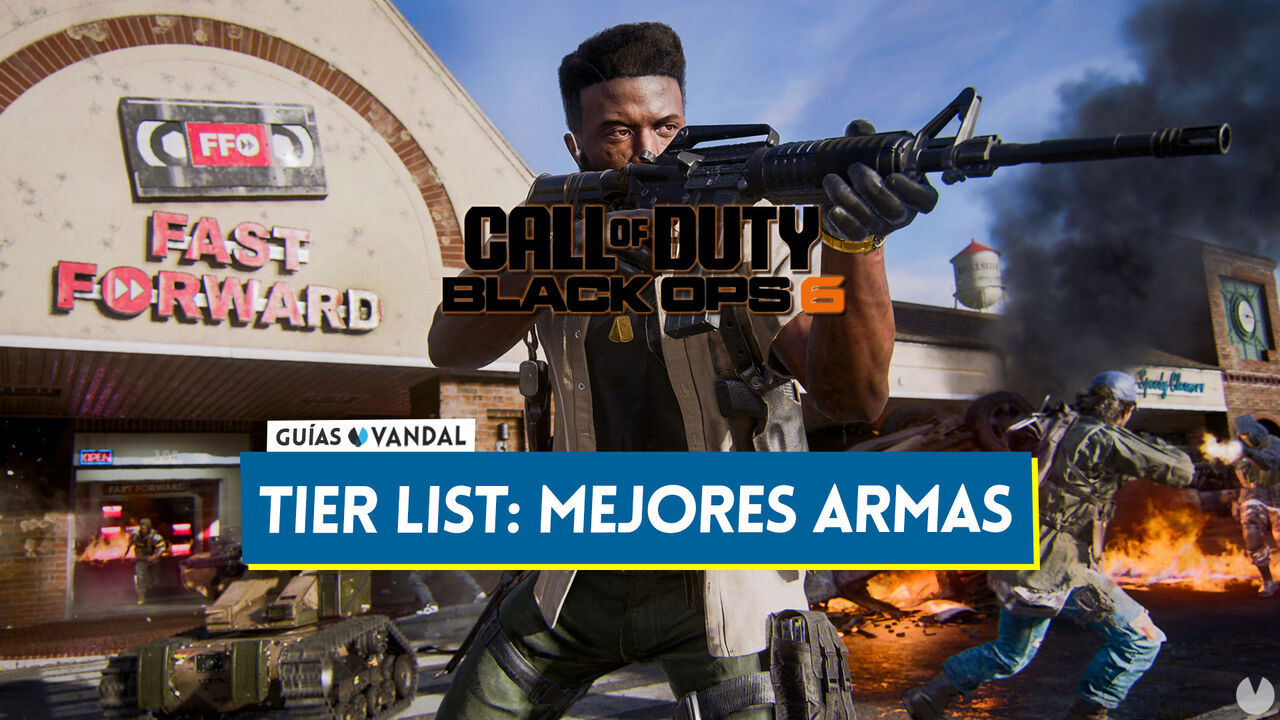 TIER LIST de Call of Duty Black Ops 6: Las mejores armas y accesorios - Call of Duty: Black Ops 6