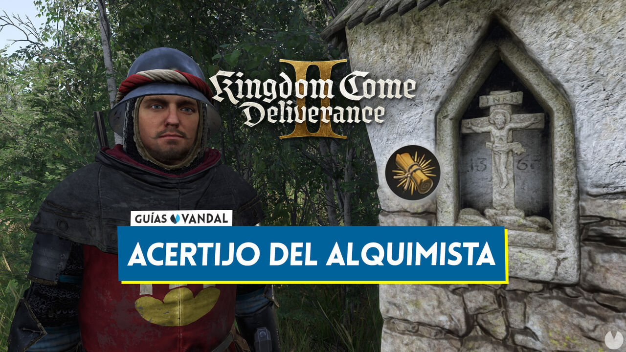 Cmo resolver el acertijo extrao del alquimista en Kingdom Come Deliverance 2 - Kingdom Come: Deliverance II