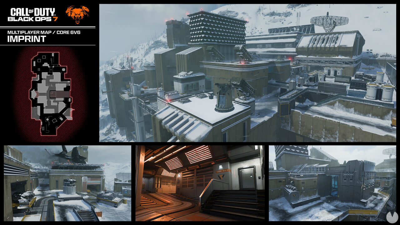 Todos los mapas multijugador de Call of Duty Black Ops 7