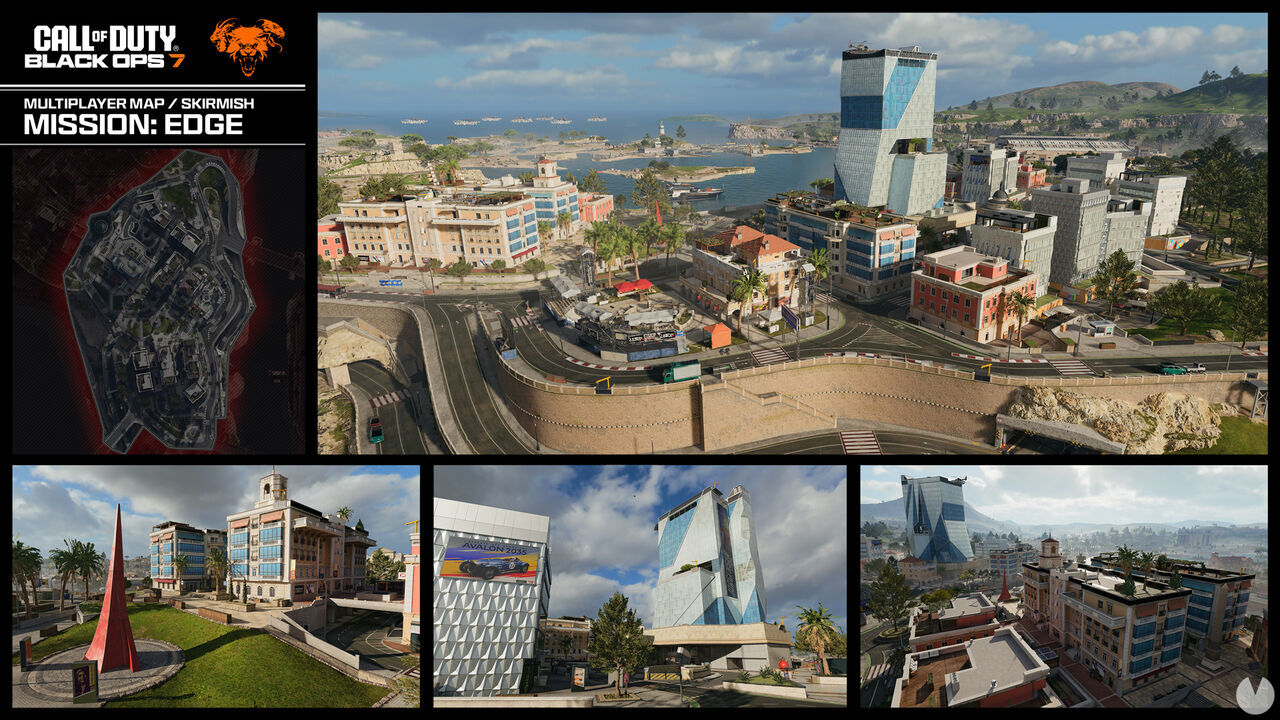 Todos los mapas multijugador de Call of Duty Black Ops 7