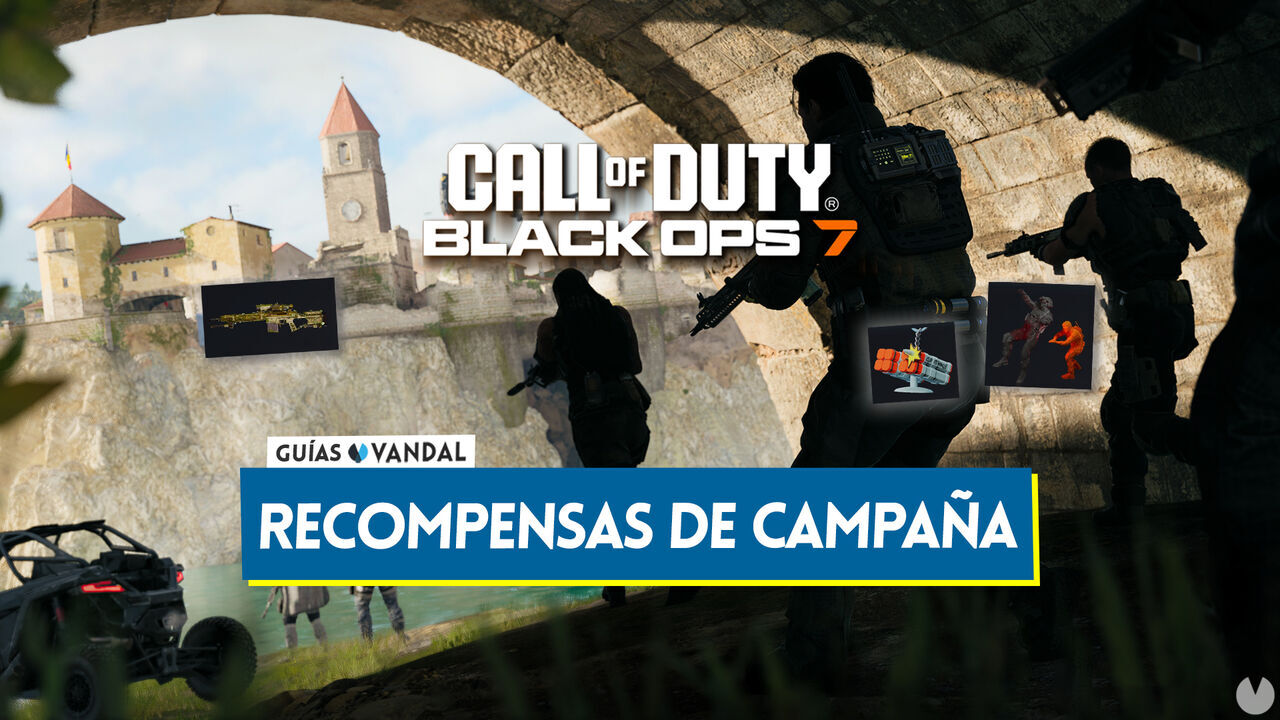 CoD Black Ops 7: TODAS las recompensas de la campaa para desbloquear - Call of Duty: Black Ops 7