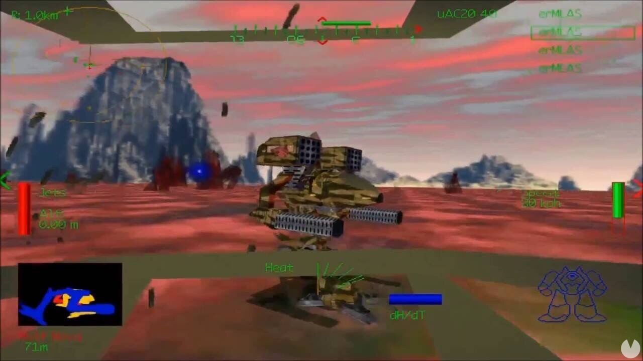 MechWarrior 2 en su versión 3Dx