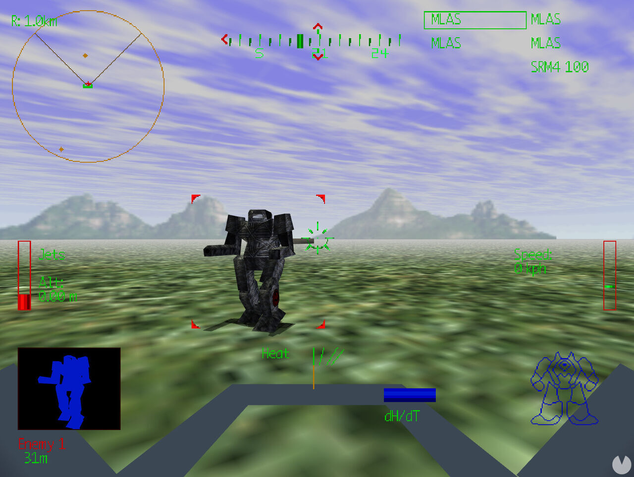 MechWarrior 2 en su versión Titanium