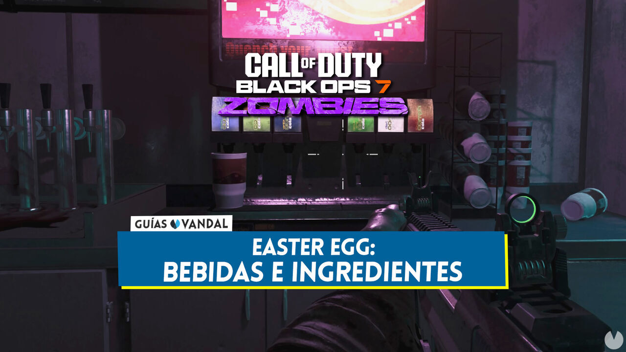 Cmo preparar 4 bebidas en CoD Black Ops 7 Zombis y conseguir ventajas gratis - Call of Duty: Black Ops 7