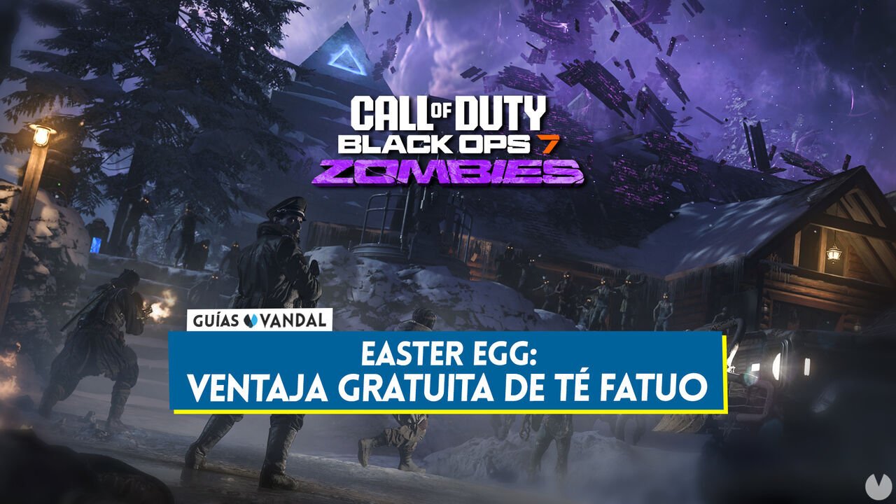Easter egg para conseguir la ventaja T Fatuo gratis en CoD Black Ops 7 Zombis - Call of Duty: Black Ops 7