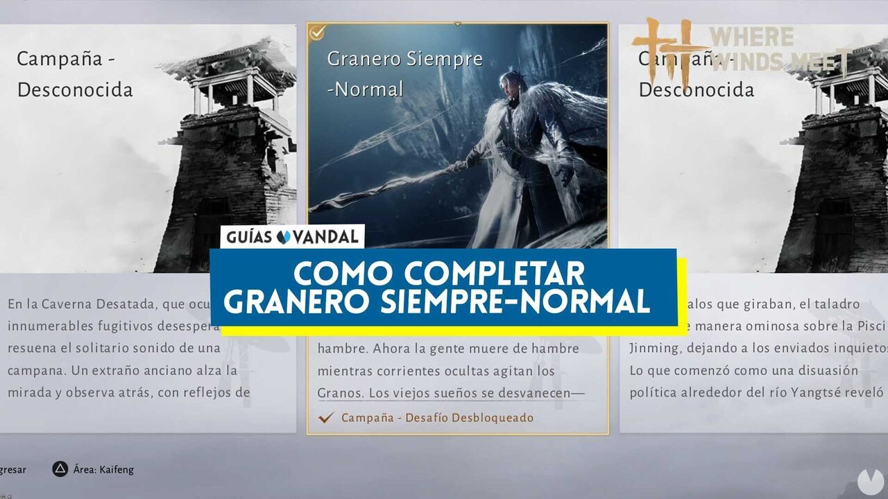 Where Winds Meet: cmo completar Granero Siempre-Normal - Where Winds Meet