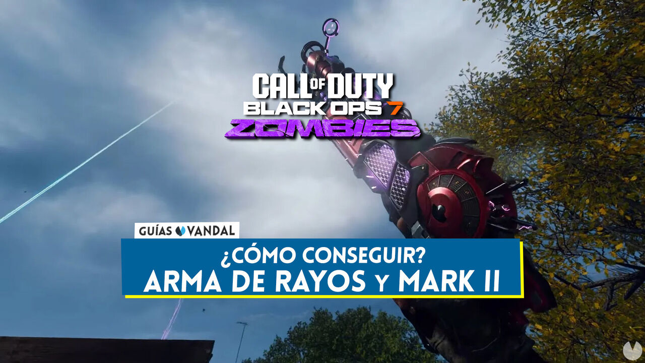 Cmo conseguir el arma de rayos y la Mark II en CoD Black Ops 7 Zombis - Call of Duty: Black Ops 7