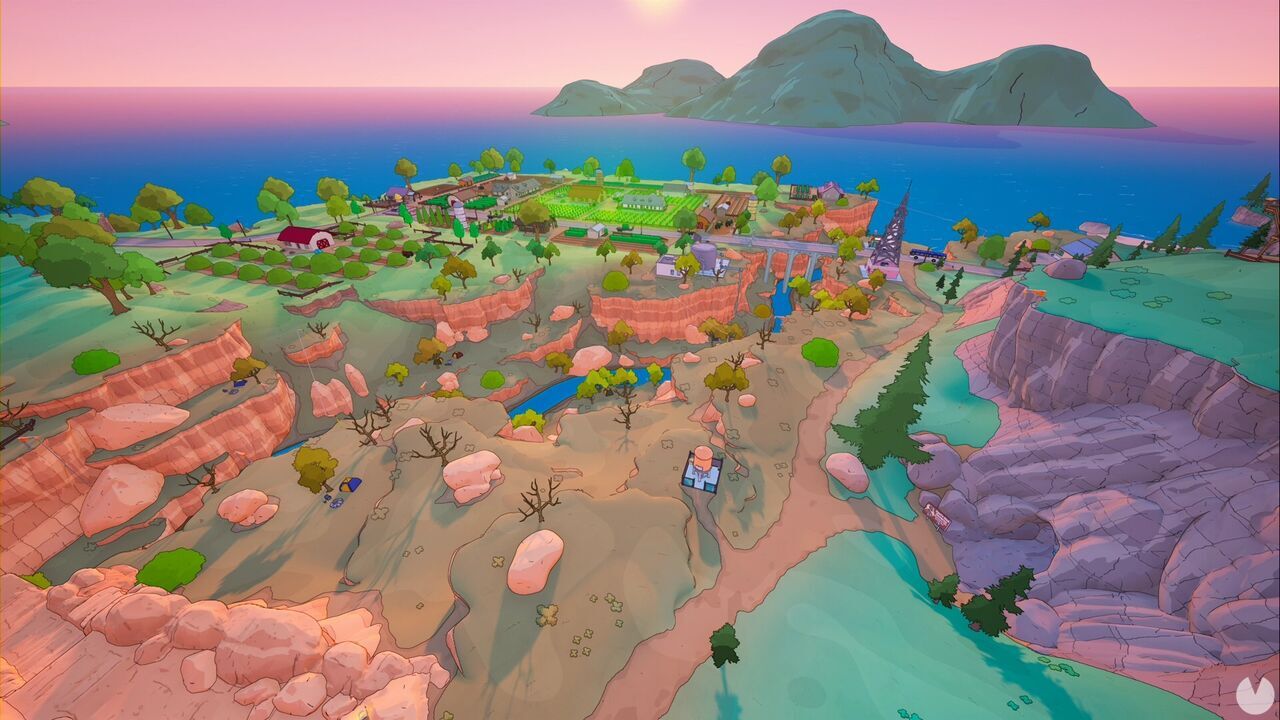 Los mejores easter eggs de Los Simpson en Fortnite - Brillo radiactivo en la Granja de Cletus