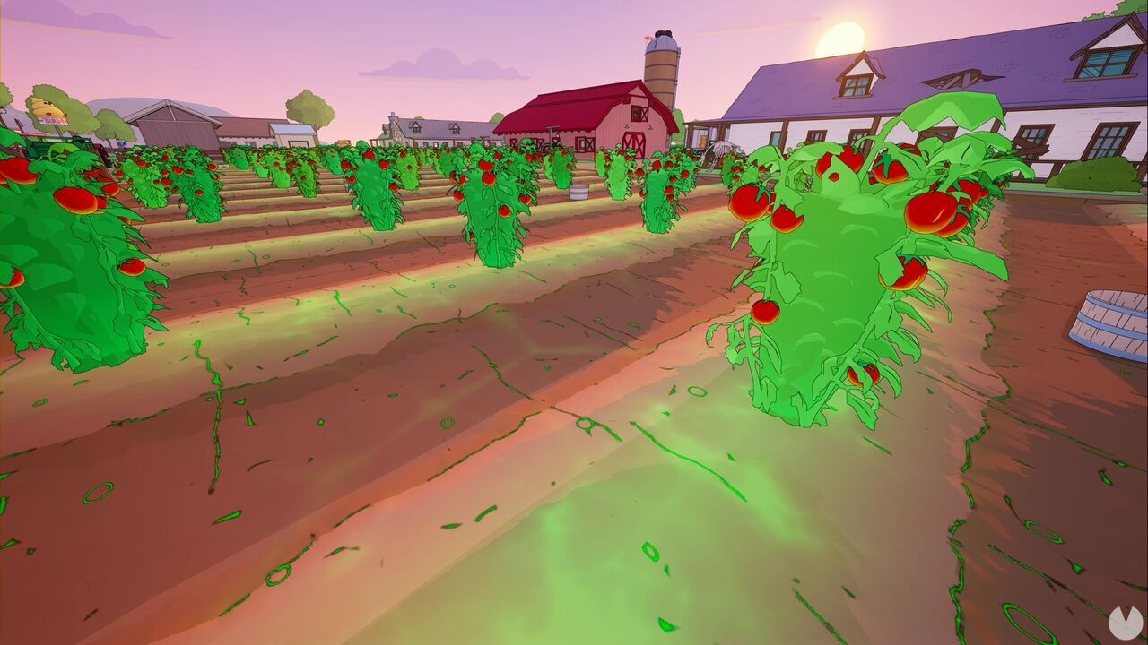 Los mejores easter eggs de Los Simpson en Fortnite - plantas de Tomaco en la Granja de Cletus