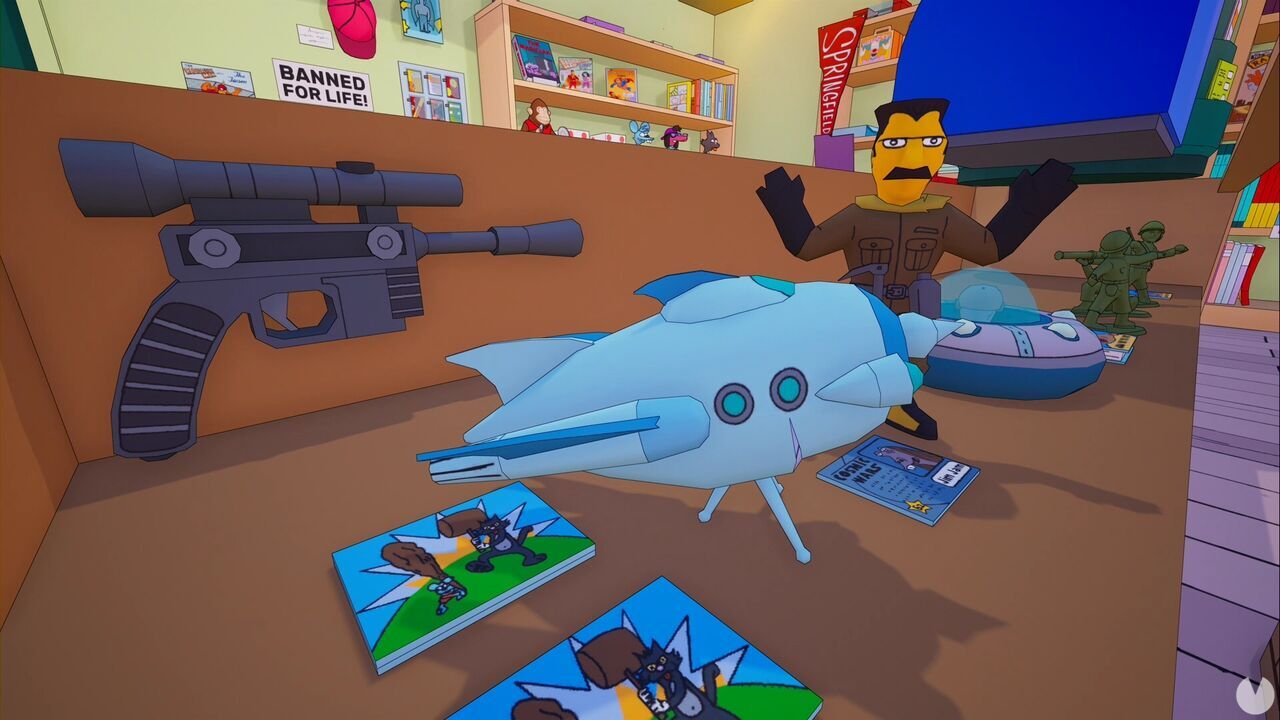 Los mejores easter eggs de Los Simpson en Fortnite - Objetos en la Mazmorra del Androide