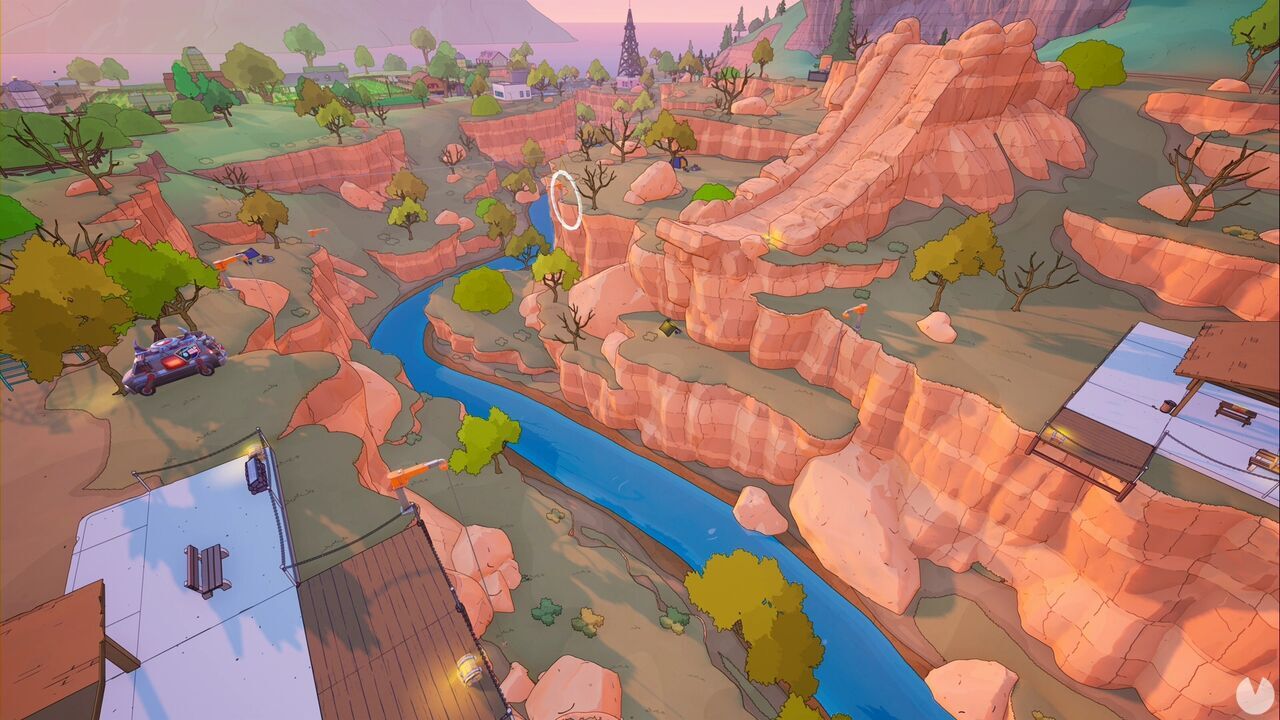 Los mejores easter eggs de Los Simpson en Fortnite - La Garganta de Springfield