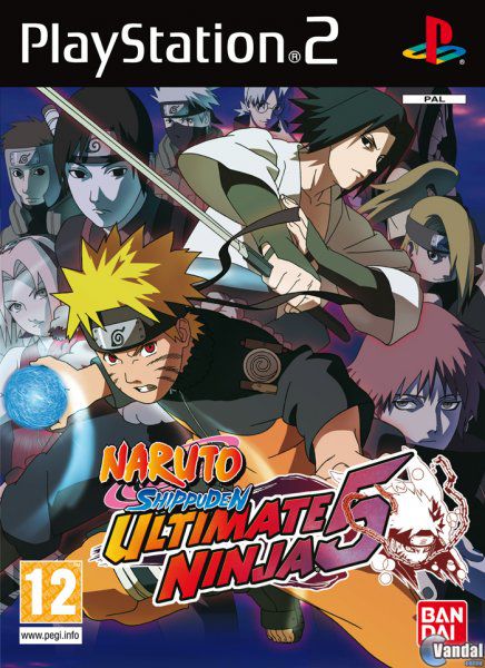 Naruto Ultimate Ninja 5, un juego de PS2 muy completo. // Naruto