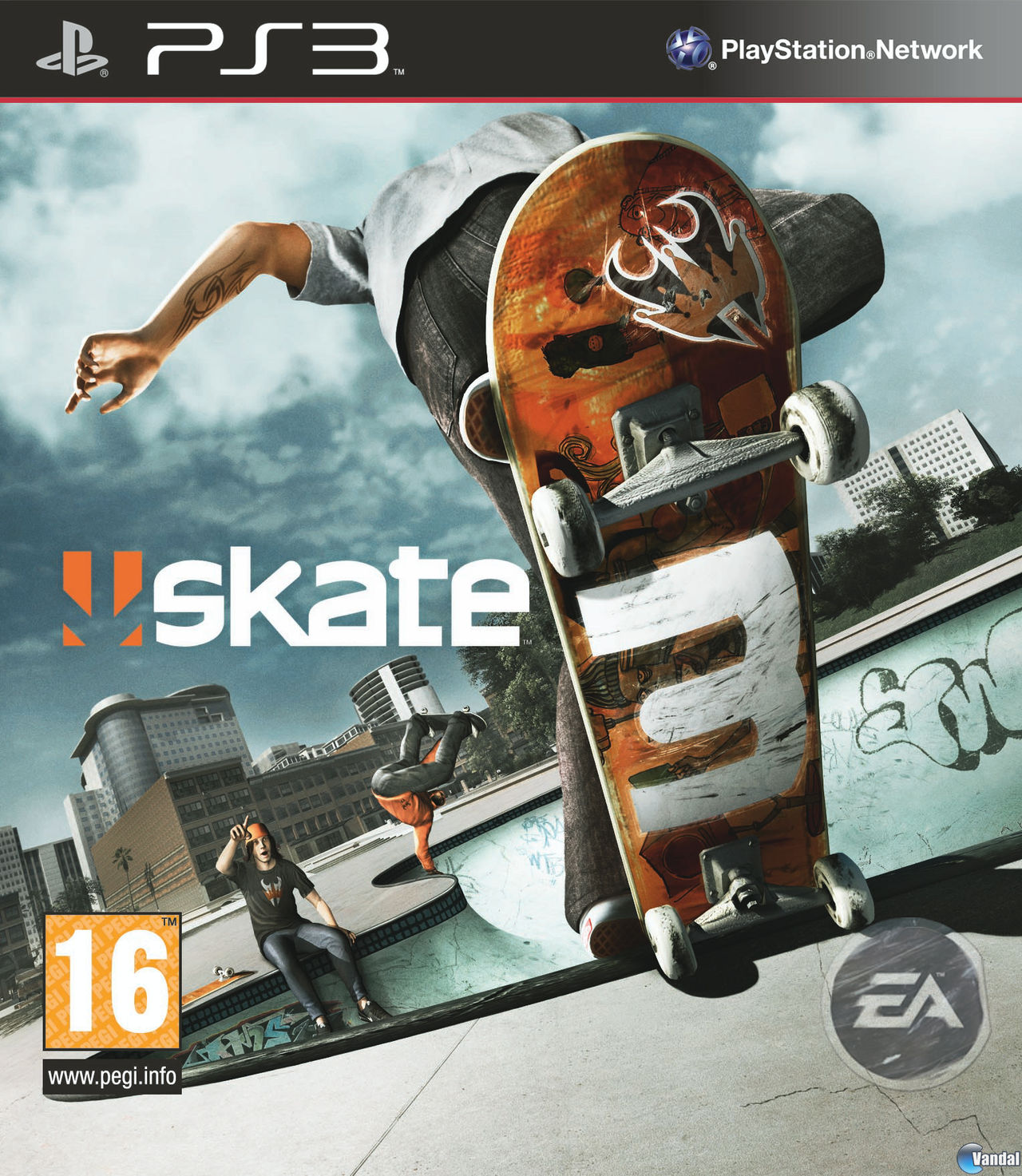 máscara uno Stevenson Skate 3 - Videojuego (PS3 y Xbox 360) - Vandal