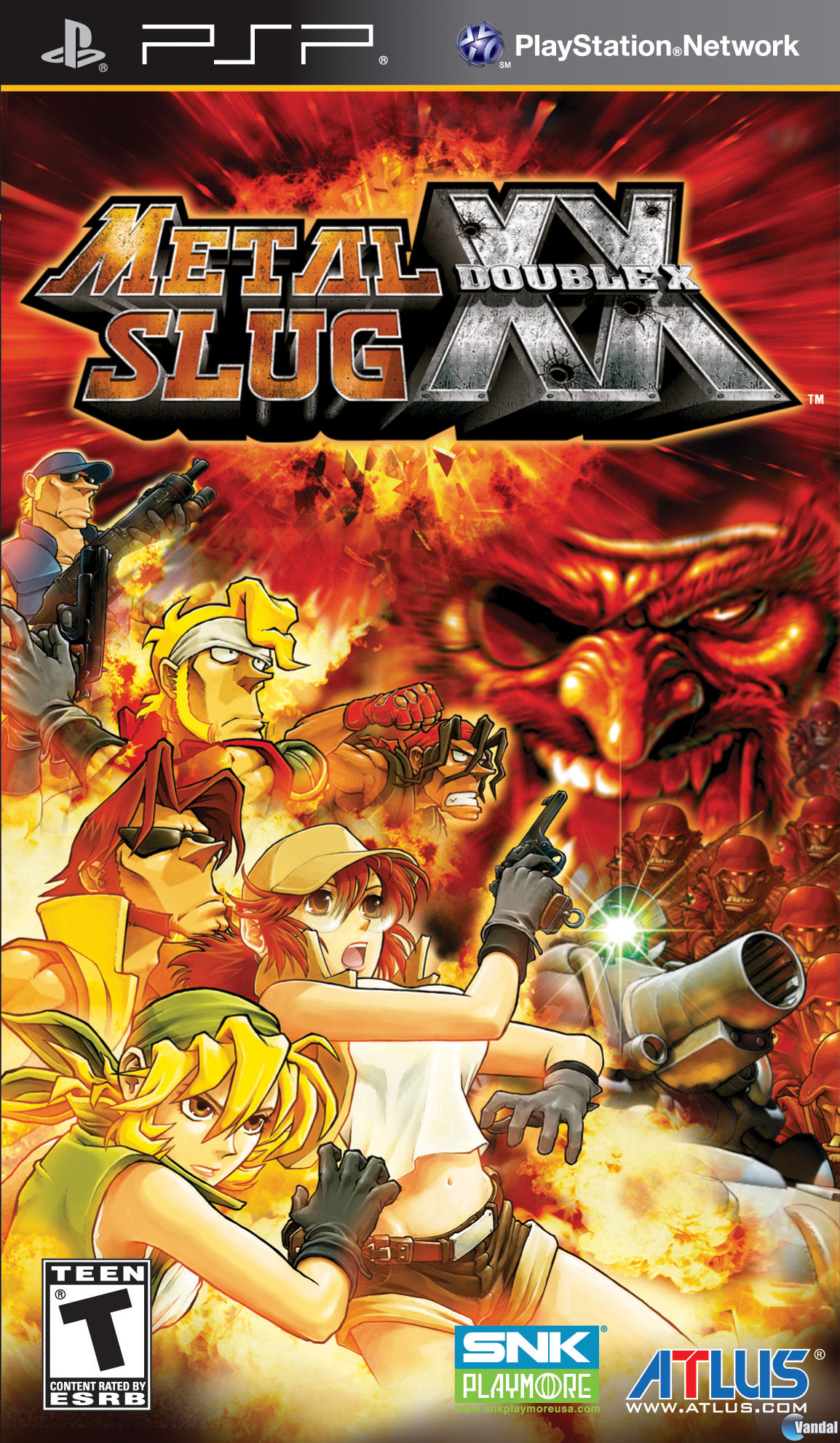 Metal Slug XX Videojuego (PSP y Xbox 360) Vandal