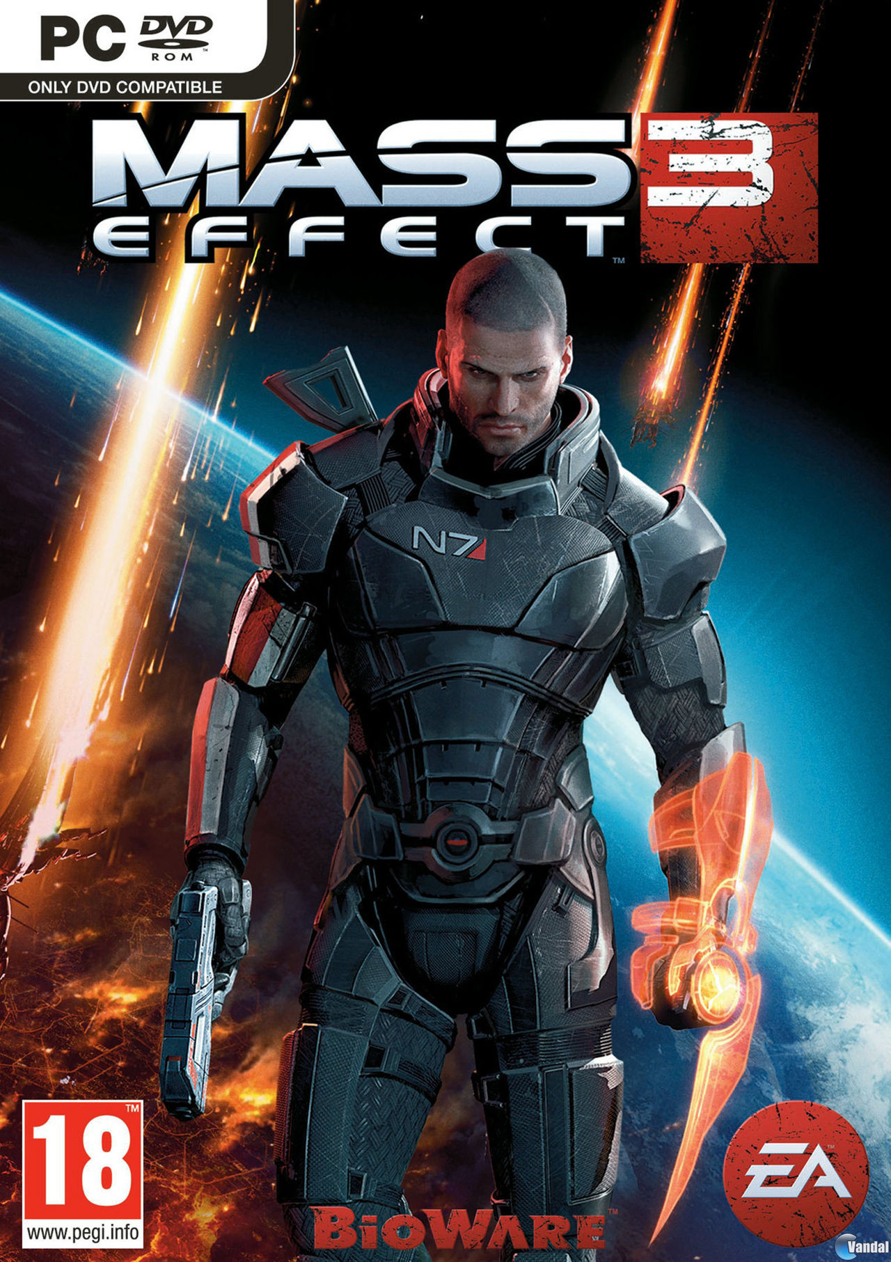 Parpadeo término análogo A gran escala Mass Effect 3 - Videojuego (Xbox 360, PS3 y PC) - Vandal