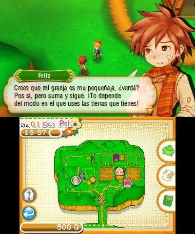 Los Harvest Moon nunca fueron un portento gr�fico y este no es la excepci�n.